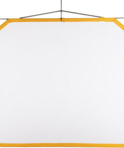 מסגרת משי - Matthews Solid Frame Scrim  48×48"  White  ׁ
