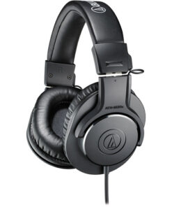 אוזניות סטודיו מקצועיות - Audio-Technica ATH-M20x