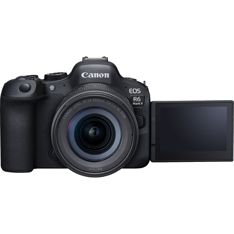 קיט מצלמת קנון + עדשה - Canon EOS R6 Mark II Mirrorless Camera with 24-105mm f/4-7.1 Lens – תמונה 8