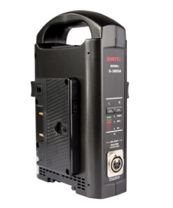 מטען Gold Mount טורי וספק כוח  - SWIT S-3802A Gold Mount Charger/Adapter for Gold Mount Batteries