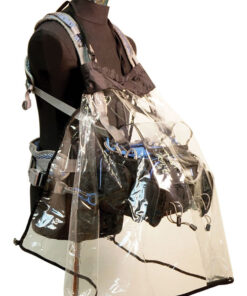 כיסוי גשם שקוף לתיקי סאונד - ORCA OR-35 Audio Bag Rain Cover