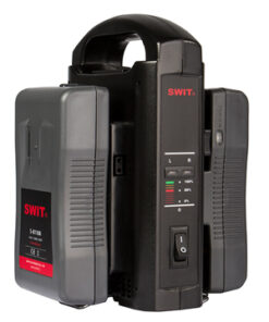 מטען Gold Mount כפול לטעינה בו-זמנית - SC-302A 2-ch Simultaneous Gold Mount Charger