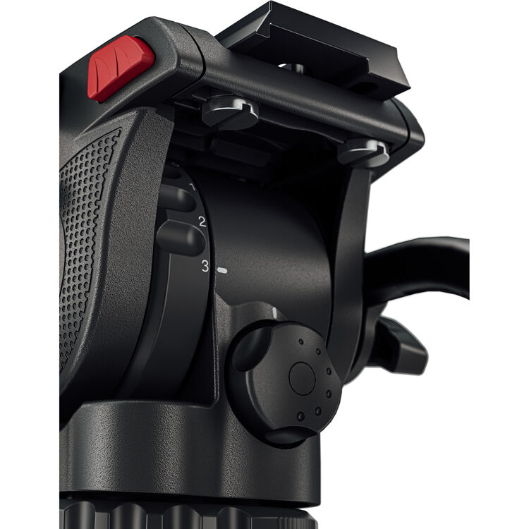 חצובת אלומיניום מקצועית עם ספרדר תחתון - Sachtler Ace M Fluid Head & Ground Spreader System – תמונה 12