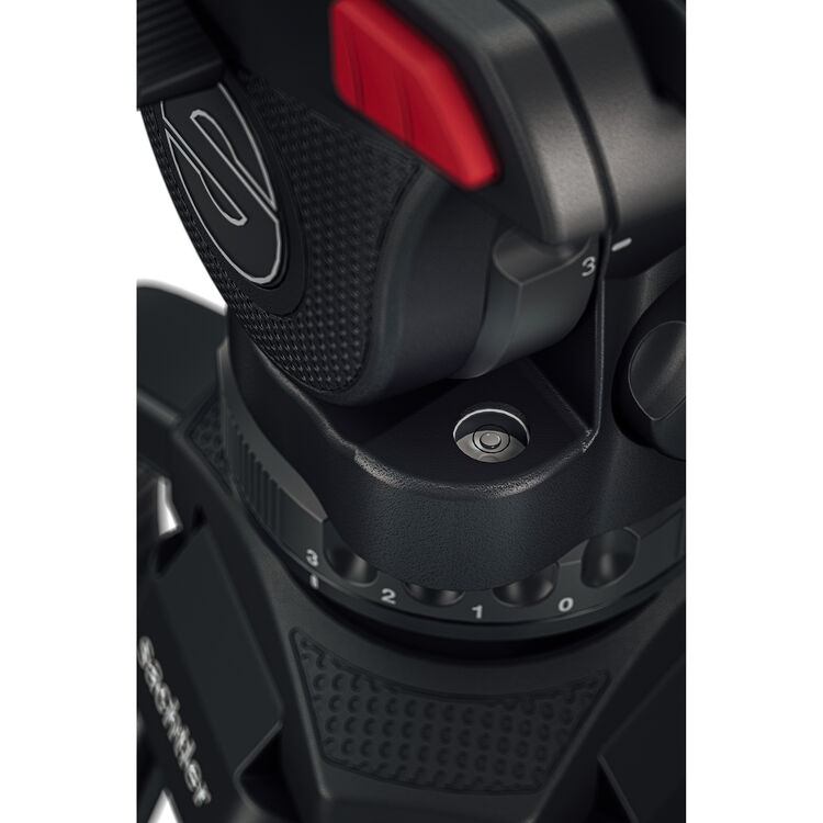 חצובת אלומיניום מקצועית עם ספרדר תחתון - Sachtler Ace M Fluid Head & Ground Spreader System – תמונה 13