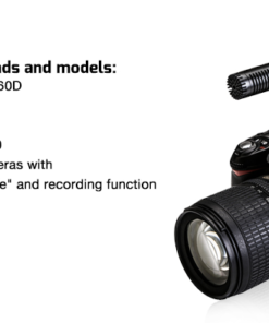 Alternative view of מיקרופון מצלמה (מומלץ למצלמות E-IMAGE DS-18 - (DSLR