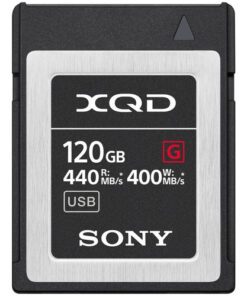 כרטיס זיכרון - Sony 120GB G Series XQD