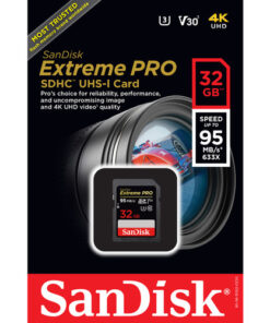 Alternative view of כרטיס זיכרון SanDisk Extreme Pro 32GB SDXC