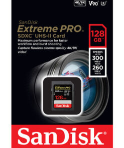 Alternative view of כרטיס זיכרון - SanDisk 128GB Extreme PRO (300MB)