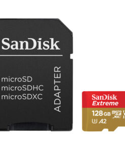 כרטיס זיכרון מיקרו - SanDisk 128GB Extreme UHS-I microSDXC (170MB)