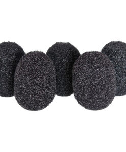 מגן רוח למיק דש 5 יח' שחור RYCOTE Lavalier Foam