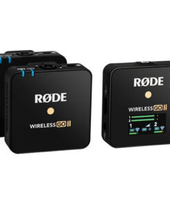 סט זוג מיקרופונים אלחוטיים - Rode Wireless GO II