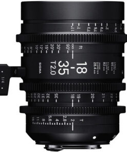 עדשת קולנוע סיגמה | Sigma 18-35mm T2.0 Cine High-Speed Zoom (Canon EF-Mount)
