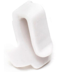 קליפס לבן למיקרופון - Viviana Snap-On Bra Clip for Beetle Lav Mic Concealer