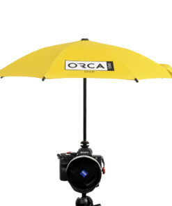 מטריית צילום קטנה למצלמות - OR-590 Small Outdoor Umbrella with Hot Shoe to 1/4″-20 Adapter