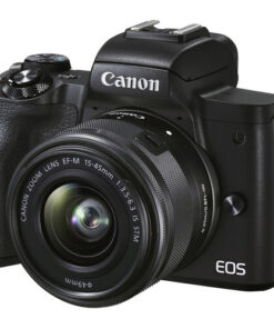 קיט מצלמה + עדשה - Canon EOS M50 Mark II Mirrorless Camera with 15-45mm Lens