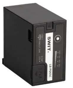 סוללה לפנסוניק 65Wh עם USB-C ו-D-Tap | SWIT LB-PD65C Panasonic VBR59 Battery