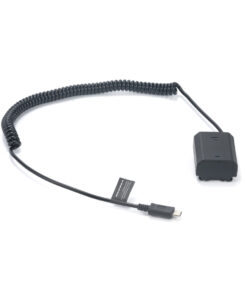 כבל סוללת דמה - Tilta Sony NP-FZ100 Dummy Battery to USB-C PD Power Cable