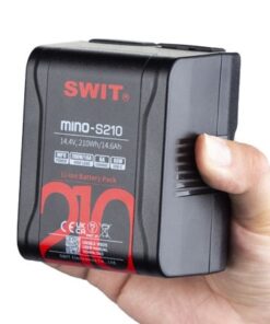Alternative view of סוללת V-Mount קומפקטית בקיבולת גבוהה 210Wh לצילום מקצועי - MINO-S210 210Wh Pocket V-mount Battery Pack