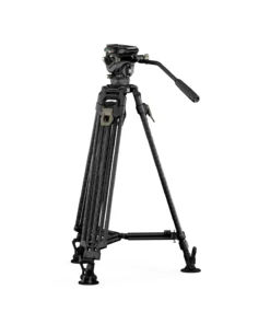 Alternative view of חצובת וידאו קרבון - Tilta 75mm Cine Fluid Head with 2-Stage One-Touch Carbon Fiber Tripod System