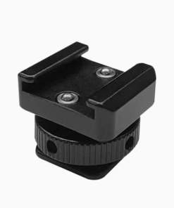 מתאם E-Image Cold Shoe Mount Adapter for Microphone Quick Attachment (APM-07) - Cold Shoe