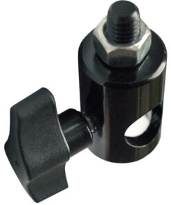 Alternative view of מתאם לסטנד תאורה E-Image 5/8" Female Baby Pin to Male 3/8" Thread Adapter - MT-019