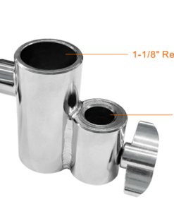Alternative view of מתאם מקלט (קטן) - E-Image 5/8" to 1-1/8" receiver adapter (S) MT-022
