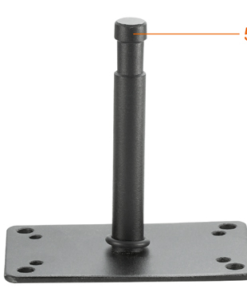 Alternative view of פלטה לקיר - E-Image 120mm Baby Pin Wall PlateL