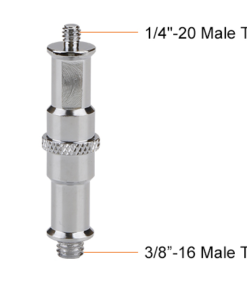 Alternative view of מתאם לציוד צילום - E-Image S-023 1/4-inch Male to 3/8-inch Male Adapter 78mm