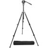 חצובה למצלמה  - E-IMAGE TA604-PLUS Telescopic Aluminum Tripod System