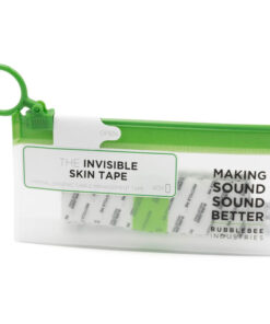 מדבקות שקופות לעור - Bubblebee Industries Invisible Skin Tape (40-Pack)