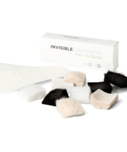 Alternative view of כיסויי Fur לבלוף מיקרופון - Bubblebee Industries Invisible Lav Fur Covers Outdoor Kit     (3 Beige, 3 Black, 3 White, 30 Pieces of Tape)