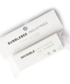 כיסויי Fur לבלוף מיקרופון - Bubblebee Industries Invisible Lav Fur Covers Outdoor Kit     (3 Beige, 3 Black, 3 White, 30 Pieces of Tape)