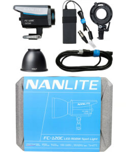 Alternative view of פנס RGB קומפקטי | Nanlite FC-120C LED Spotlight