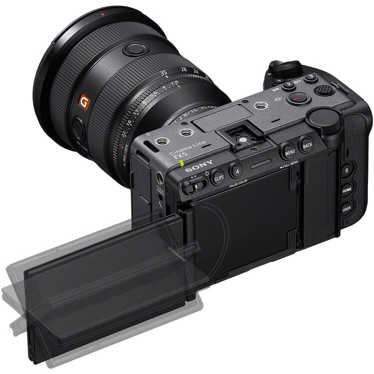מצלמת וידאו מקצועית - Sony FX5 Cinema Camera – תמונה 15