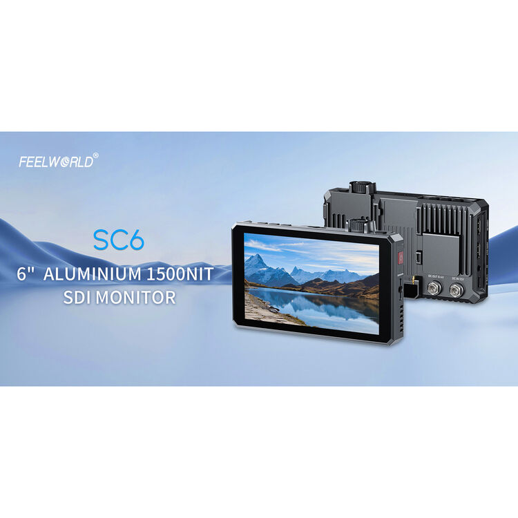 מוניטור שטח מקצועי למצלמה "6 | Feelworld SC6 – תמונה 7