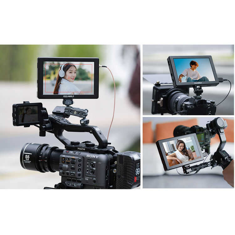מוניטור שטח מקצועי למצלמה "7 | Feelworld T7S PRO – תמונה 10