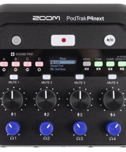 Zoom PodTrak P4next | מקליט פודקאסטים ושידור נייד זום