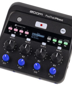 Alternative view of Zoom PodTrak P4next | מקליט פודקאסטים ושידור נייד זום
